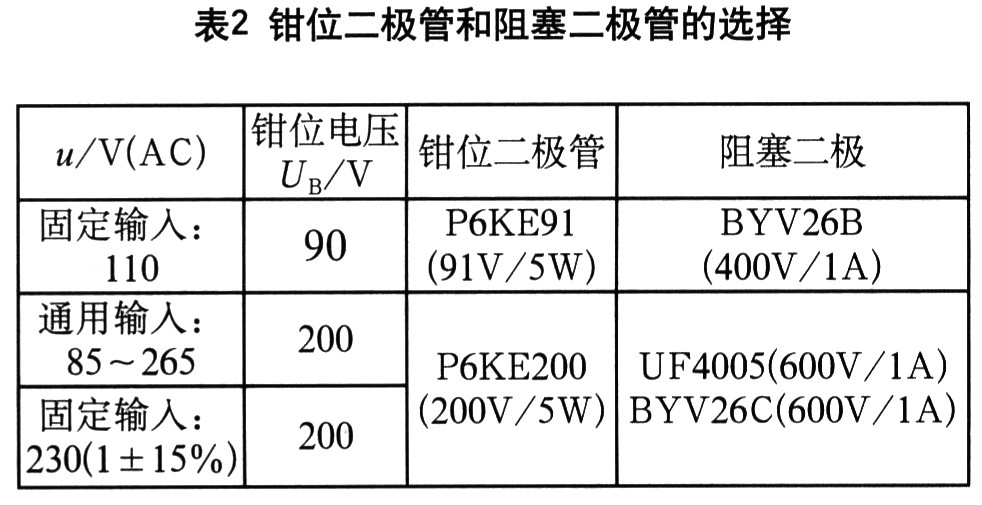 整流濾波電路和鉗位保護電路設計