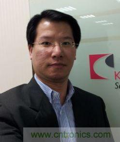 Kionix臺灣區總經理洪育浩