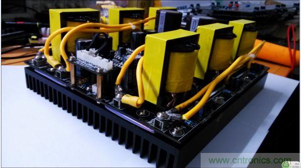 網友賀歲巨獻！自制5KW-DCDC前級升壓模塊