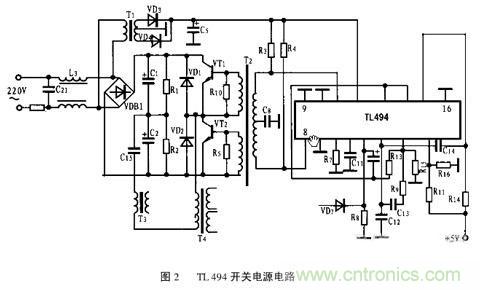技術分享:TL494的引腳功能及其實際應用