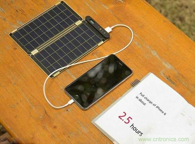 手機充電用&ldquo;太陽紙&rdquo;就可實現，還有什么不可能！