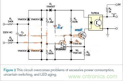 新一代LED光耦電路設(shè)計，改進老化和能耗
