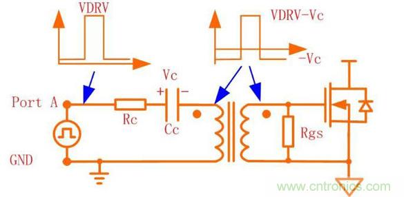 基于MOS管驅動變壓器隔離電路分析和應用 基于MOS管驅動變壓器隔離電路分析和應用