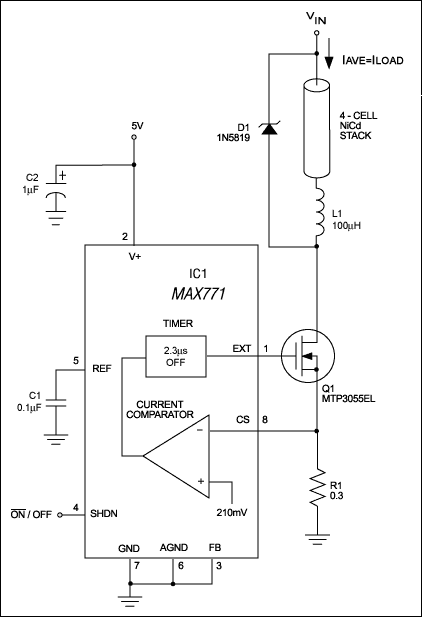 升壓DC-DC穩壓器轉換為電流源進行電池充電 升壓DC-DC穩壓器轉換為電流源進行電池充電