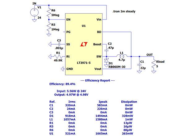 使用 LTspice 進(jìn)行電源電路設(shè)計(jì)的技巧